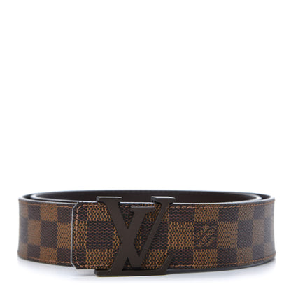 Louis Vuitton Damier Ebene 40mm LV Initiales Belt 90 36 1 of 6