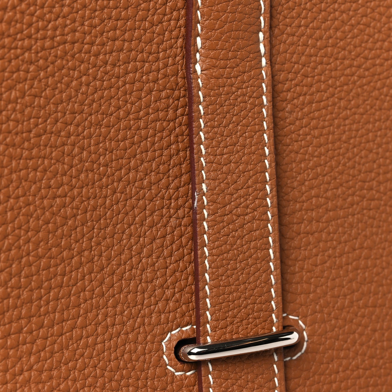 Hermes Togo Steve Light Messenger Gold 11 of 11