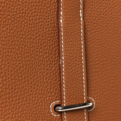 Hermes Togo Steve Light Messenger Gold 11 of 11
