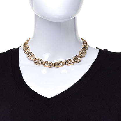 Chanel Crystal CC Choker Gold 2 of 4