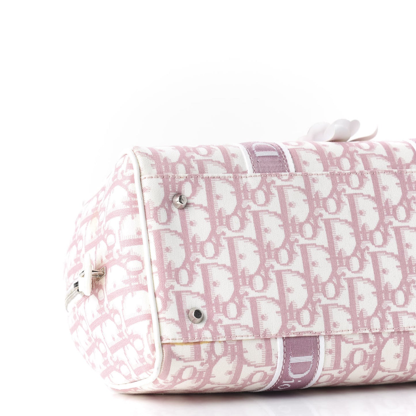 Monogram Girly Boston Pink
