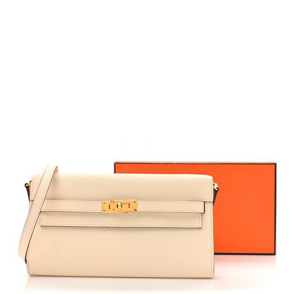 Hermes Epsom Verso Kelly Wallet To Go Nata Sesame 11 of 11