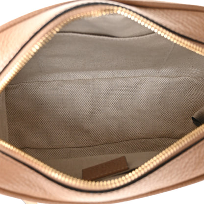 Gucci Pebbled Calfskin Small Soho Disco Bag Camelia 5 of 11