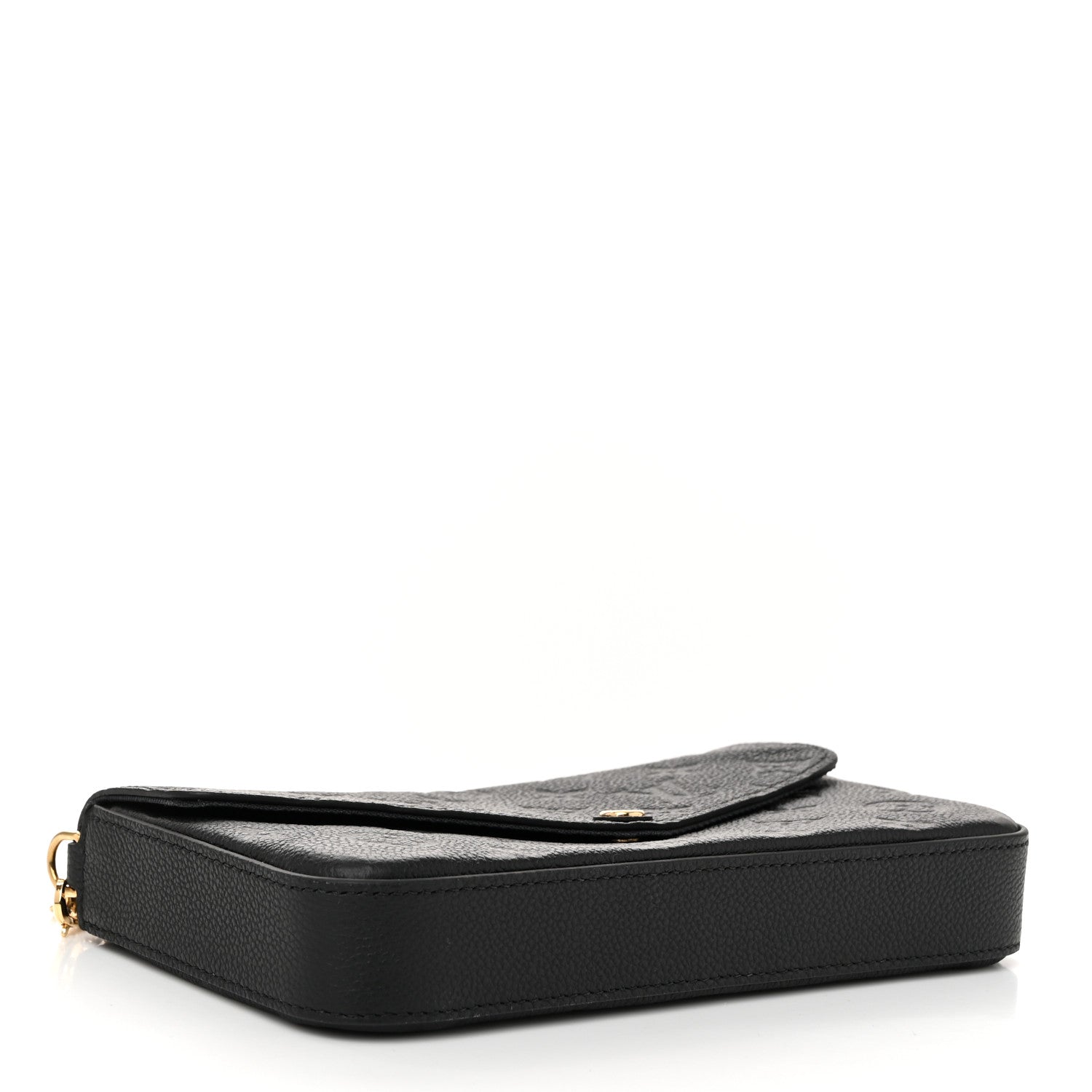 Louis Vuitton Empreinte Pochette Felicie Chain Wallet Black 5 of 11