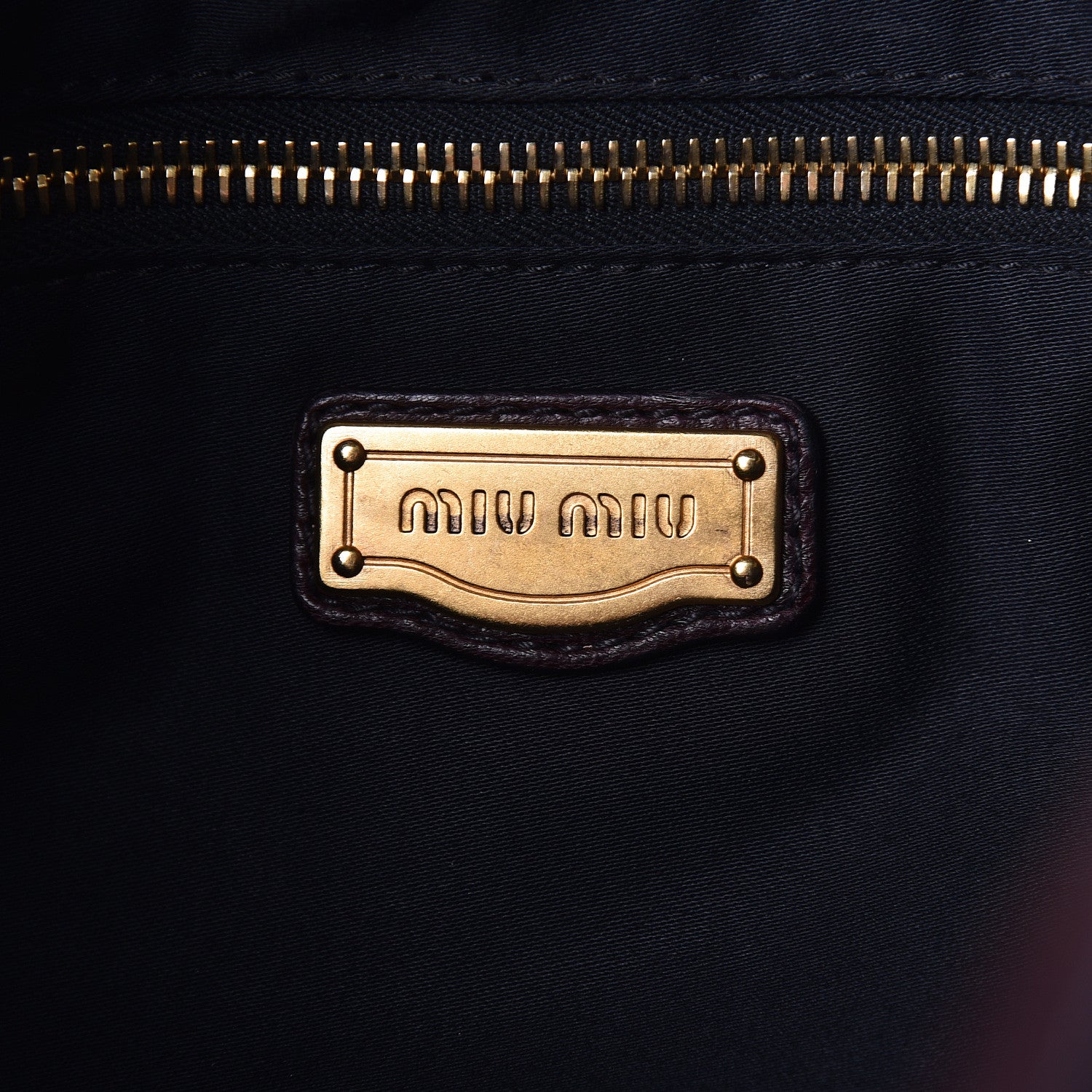 Miu Miu Nappa Matelasse Coffer Hobo Prugna 6 of 12