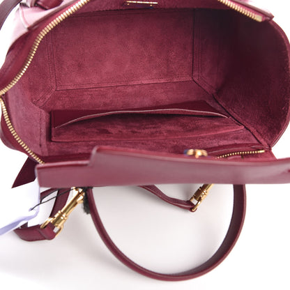 Celine Grained Calfskin Micro Belt Bag Plum 6 of 8