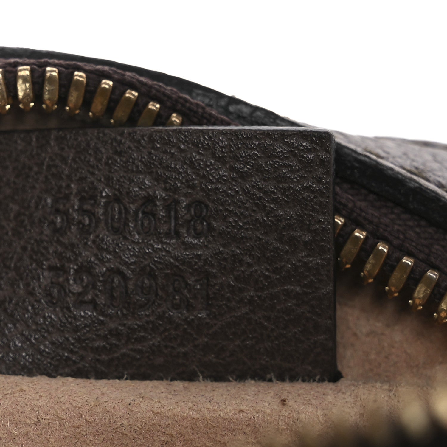 Gucci GG Supreme Monogram Web Mini Ophidia Round Shoulder Bag Brown 7 of 12