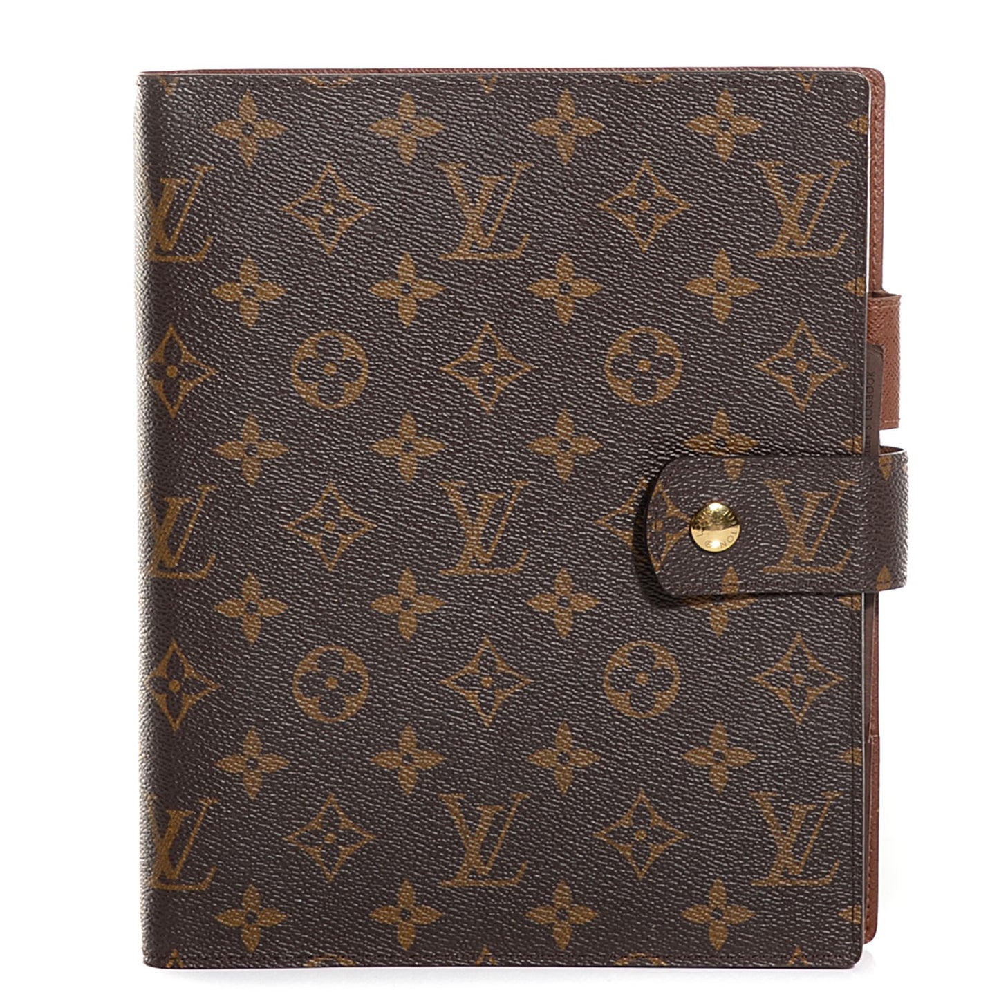 Monogram Large Ring Agenda Cover