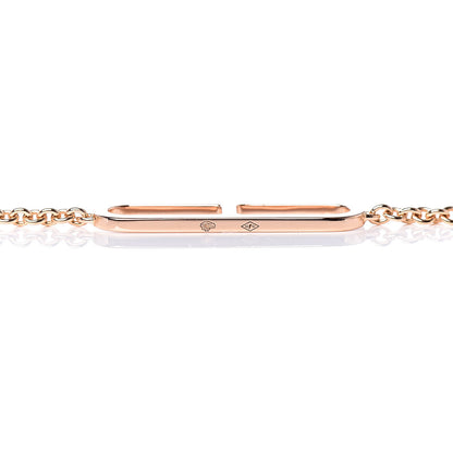 Hermes 18K Rose Gold PM Ever Chaine D'Ancre Bracelet SH 4 of 6