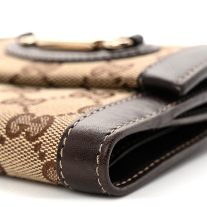 Gucci Monogram French Flap Wallet Dark Brown 12 of 12
