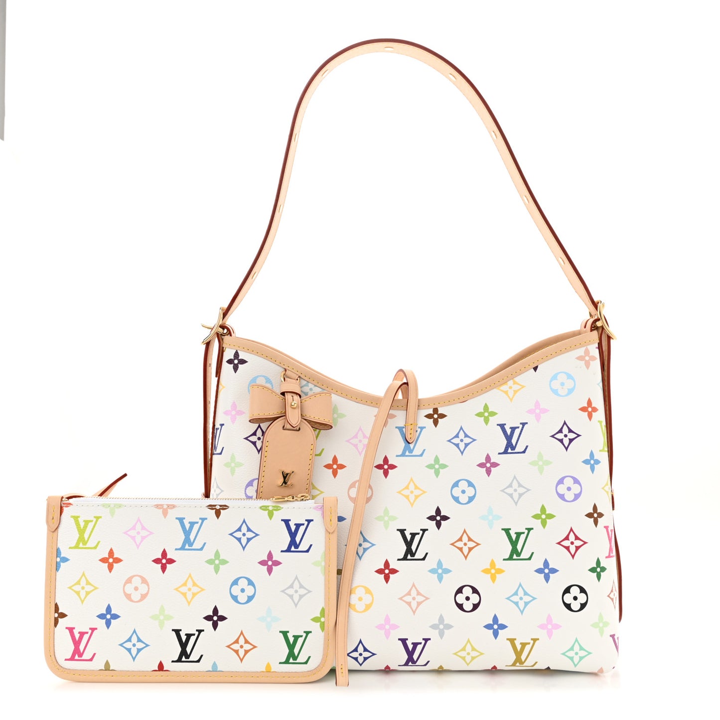 LV X TM Monogram Multicolor CarryAll PM White
