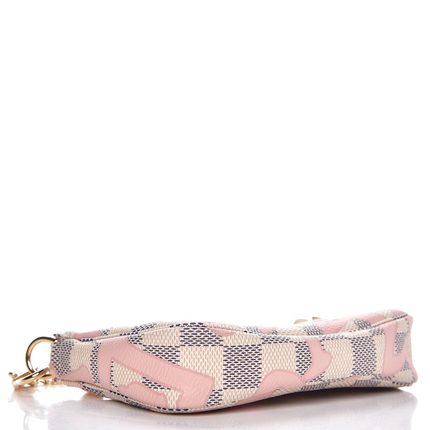Louis Vuitton Damier Azur Tahitienne Mini Pochette Accessories 4 of 8