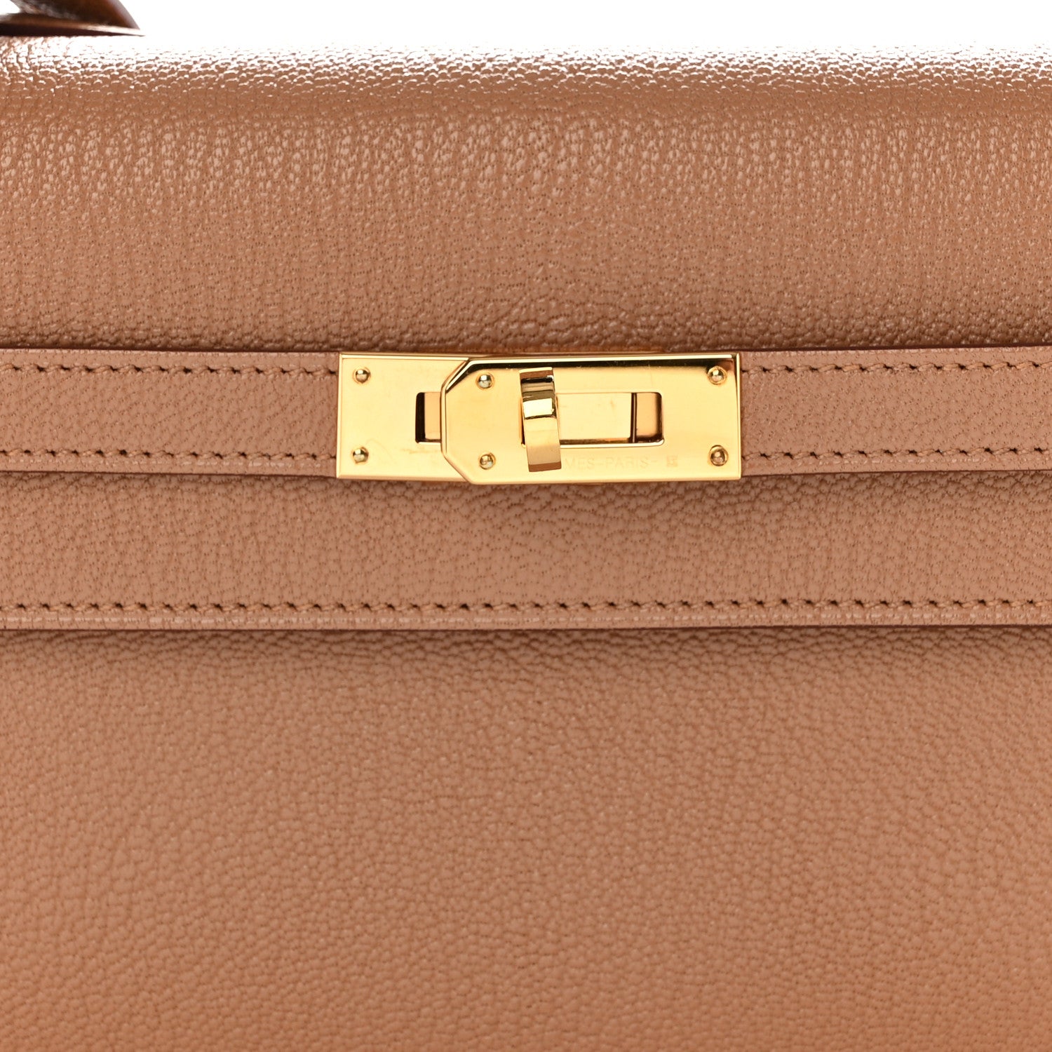 Hermes Chevre Mysore Kelly Wallet To Go Quebracho 7 of 9