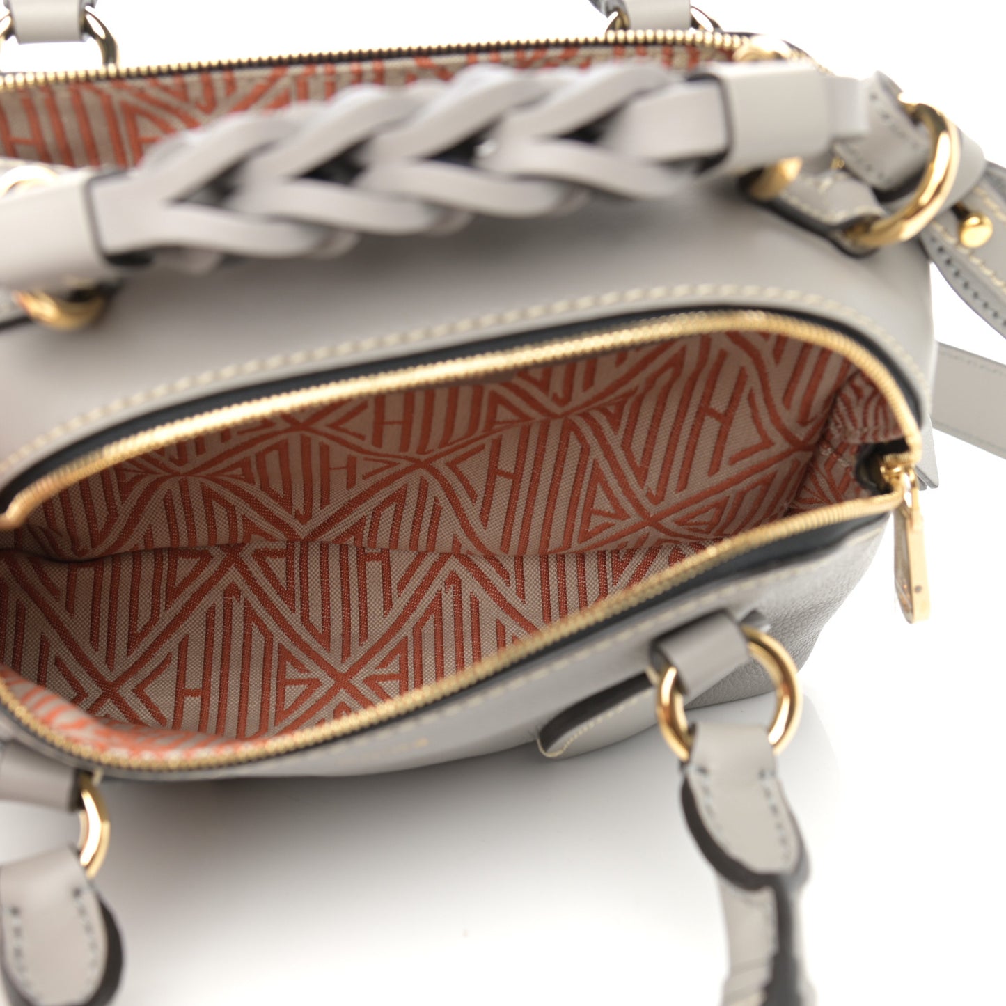 Calfskin Small Daria Stormy Grey