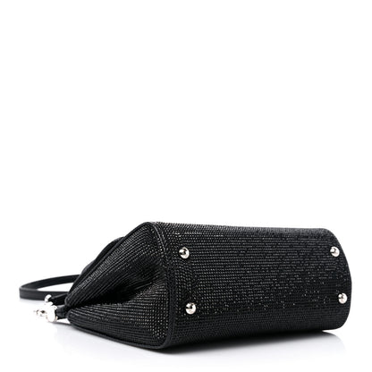 Dolce & Gabbana DOLCE &amp; GABBANA Crystal Small Miss Sicily Satchel Black 3 of 9
