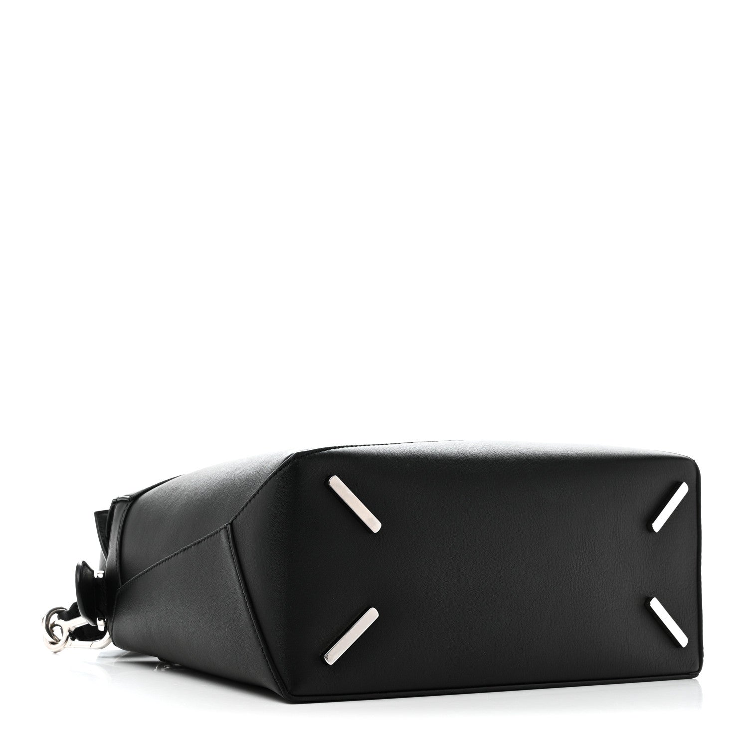 Loewe Calfskin Medium Puzzle Edge Bag Black 4 of 10