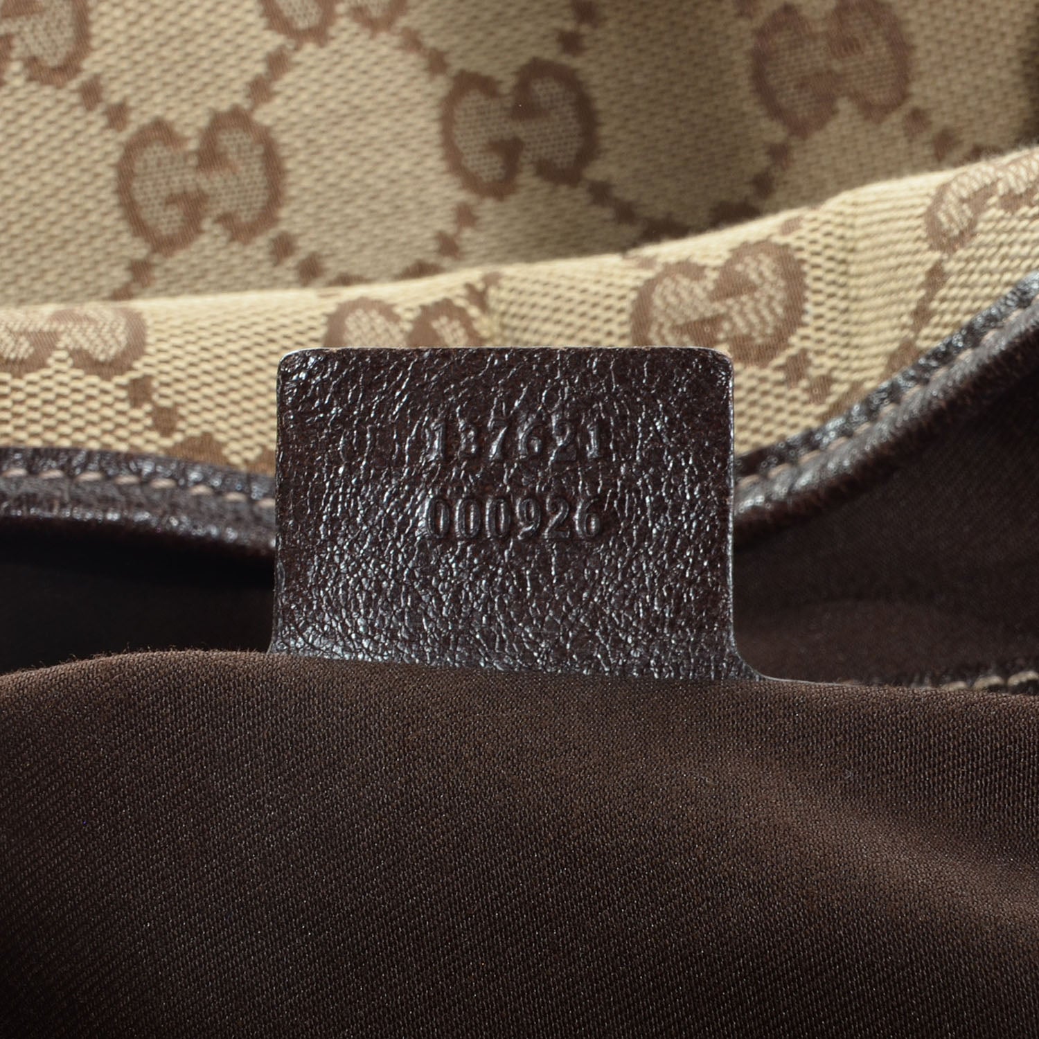 Gucci Monogram Medium Pelham Tote Brown 7 of 7