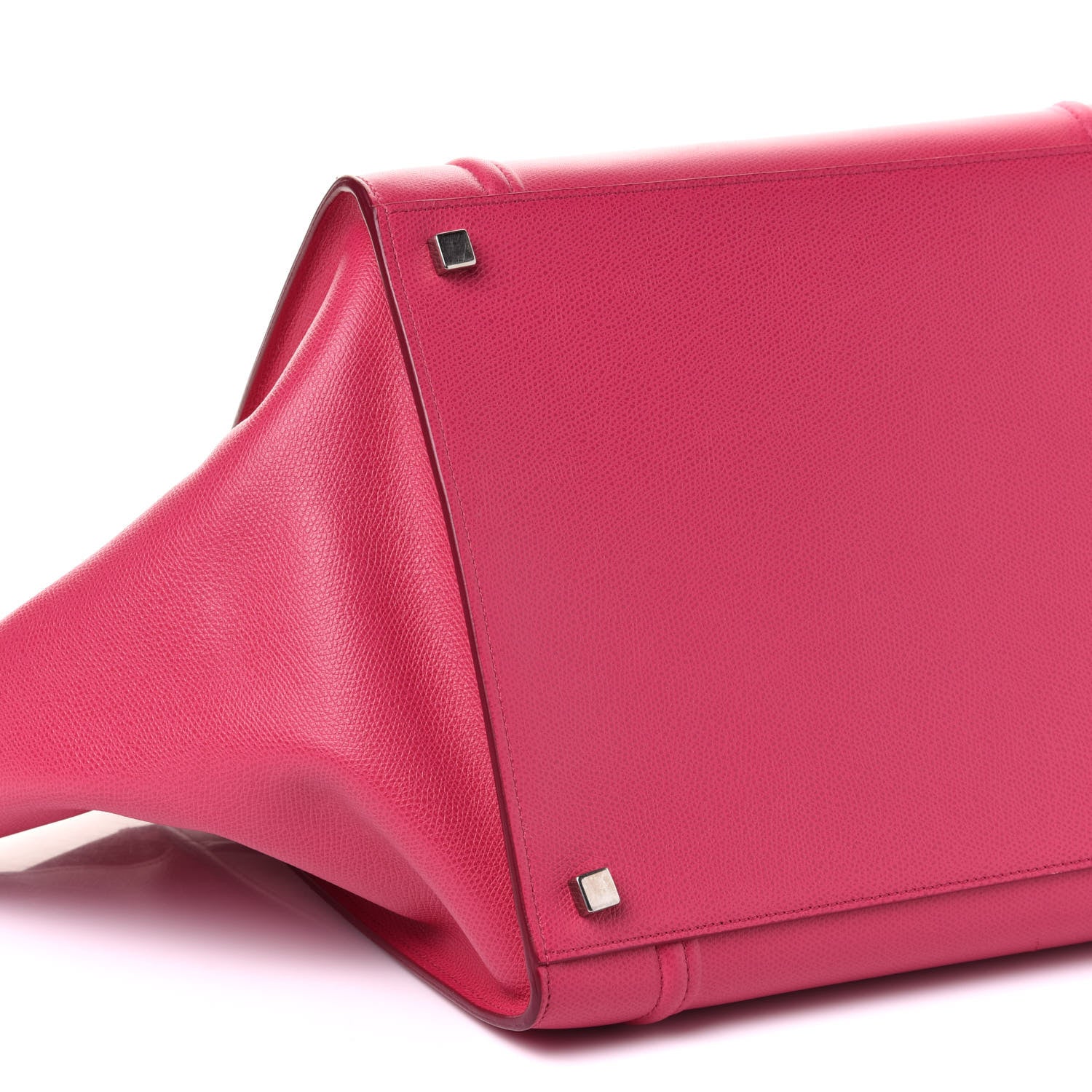 Celine Grained Calfskin Medium Phantom Luggage Fuchsia 8 of 10