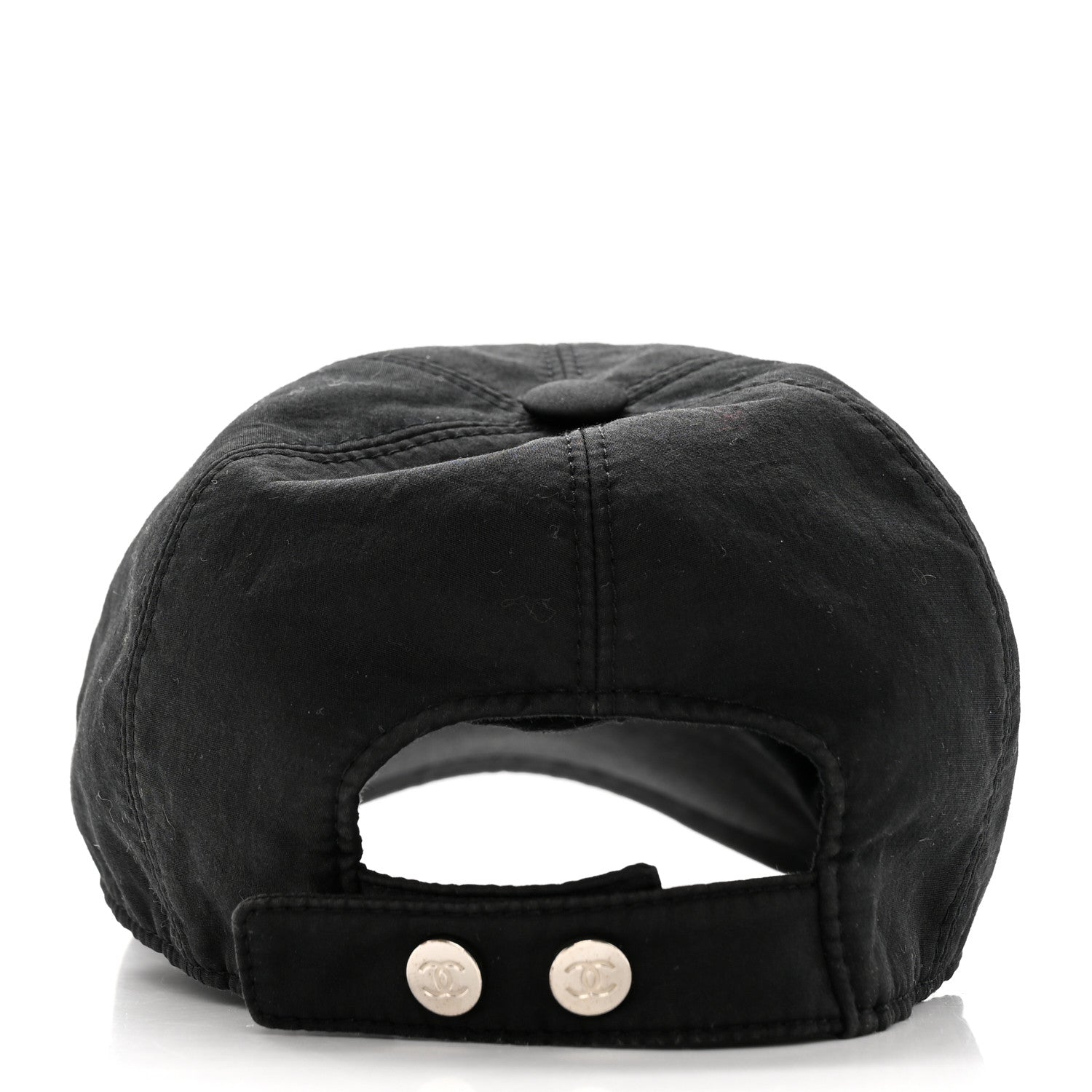 Chanel Cotton CC Cap Hat Black 6 of 13