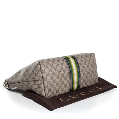 Gucci GG Plus Web Medium Joy Tote Pewter 4 of 7