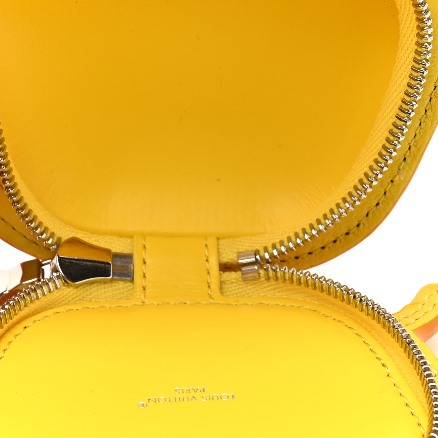 Monogram Crab Bag Charm Yellow