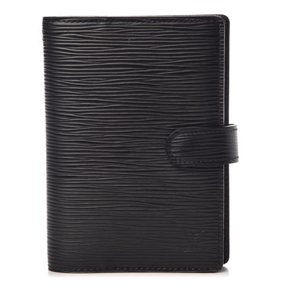 Louis Vuitton Epi Small Ring Agenda Black 1 of 6