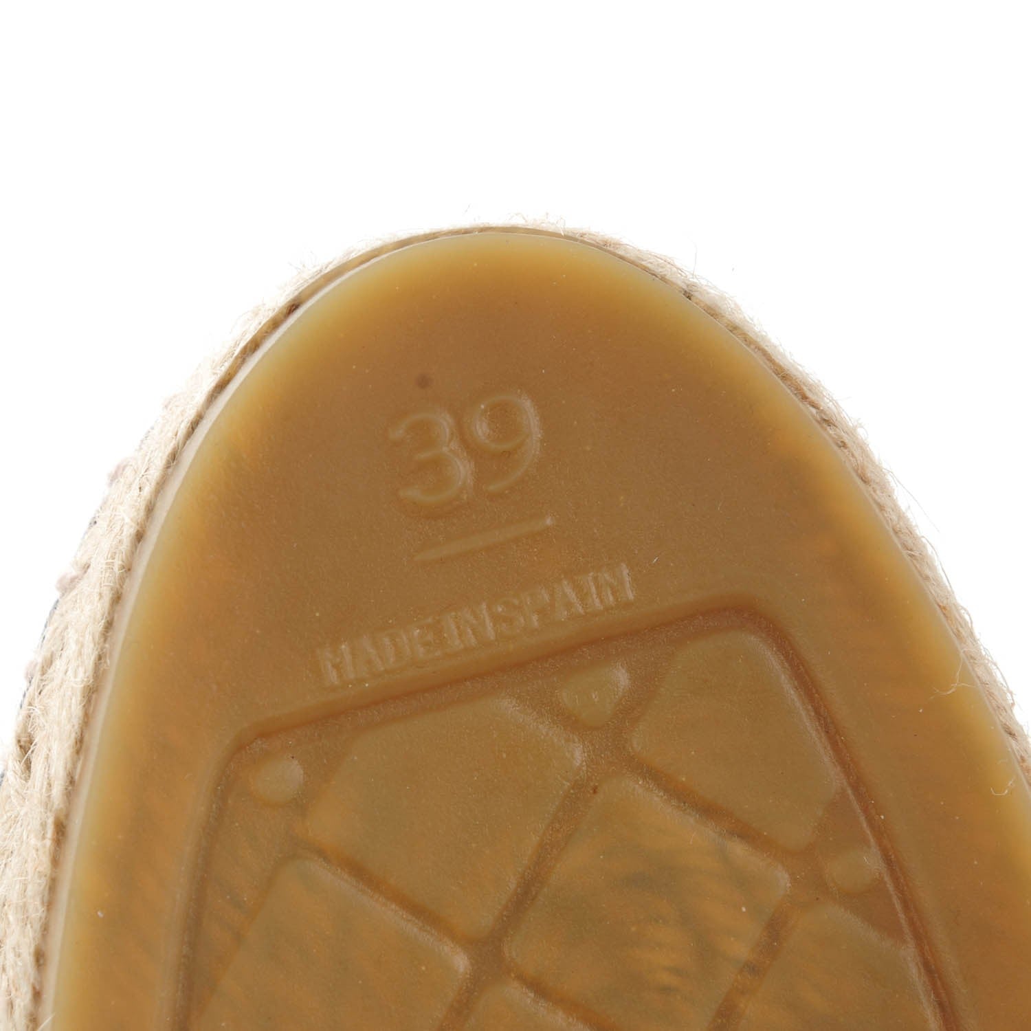 Chanel Lambskin CC Espadrilles 39 Dark Navy 6 of 8