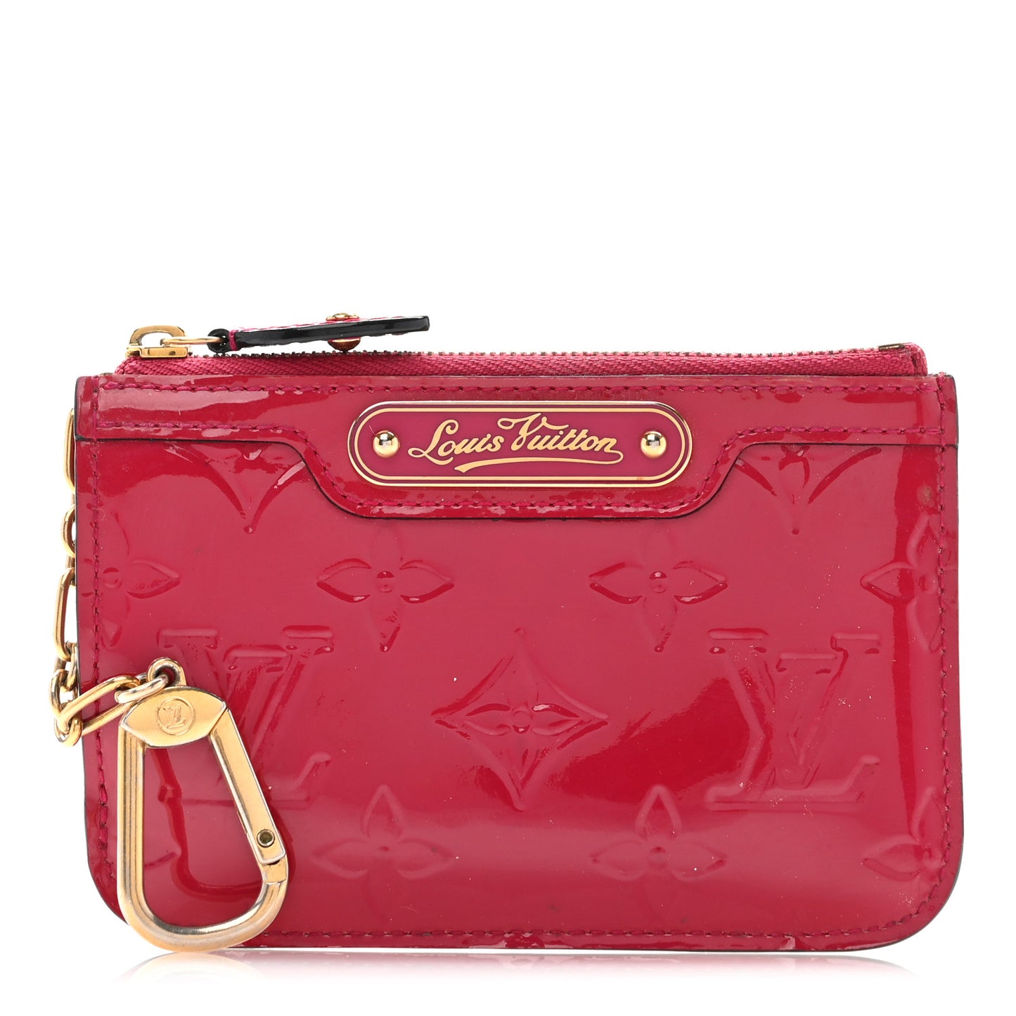 Vernis Key Pouch Rose Indien
