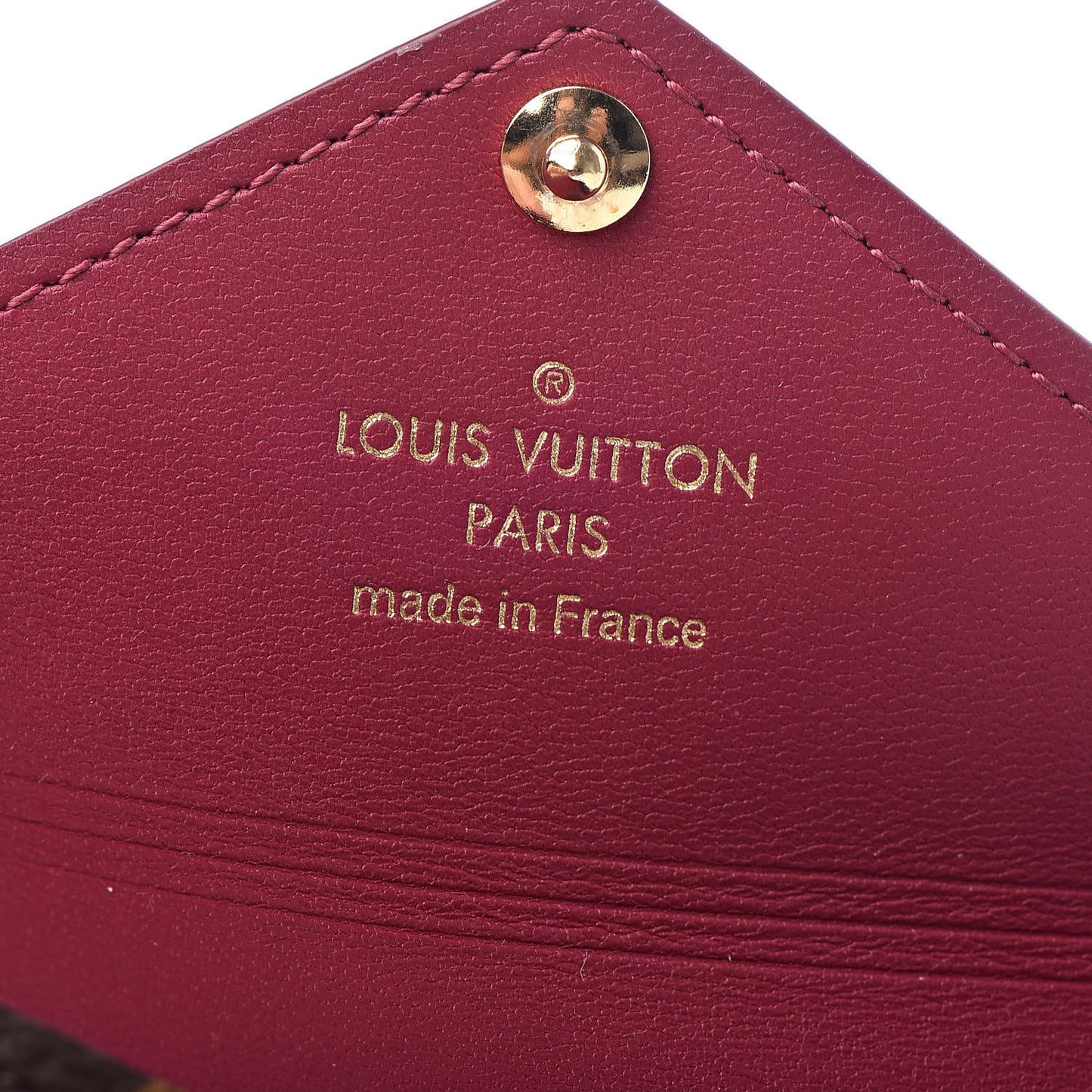 Monogram Small Kirigami Pochette Insert Fuchsia