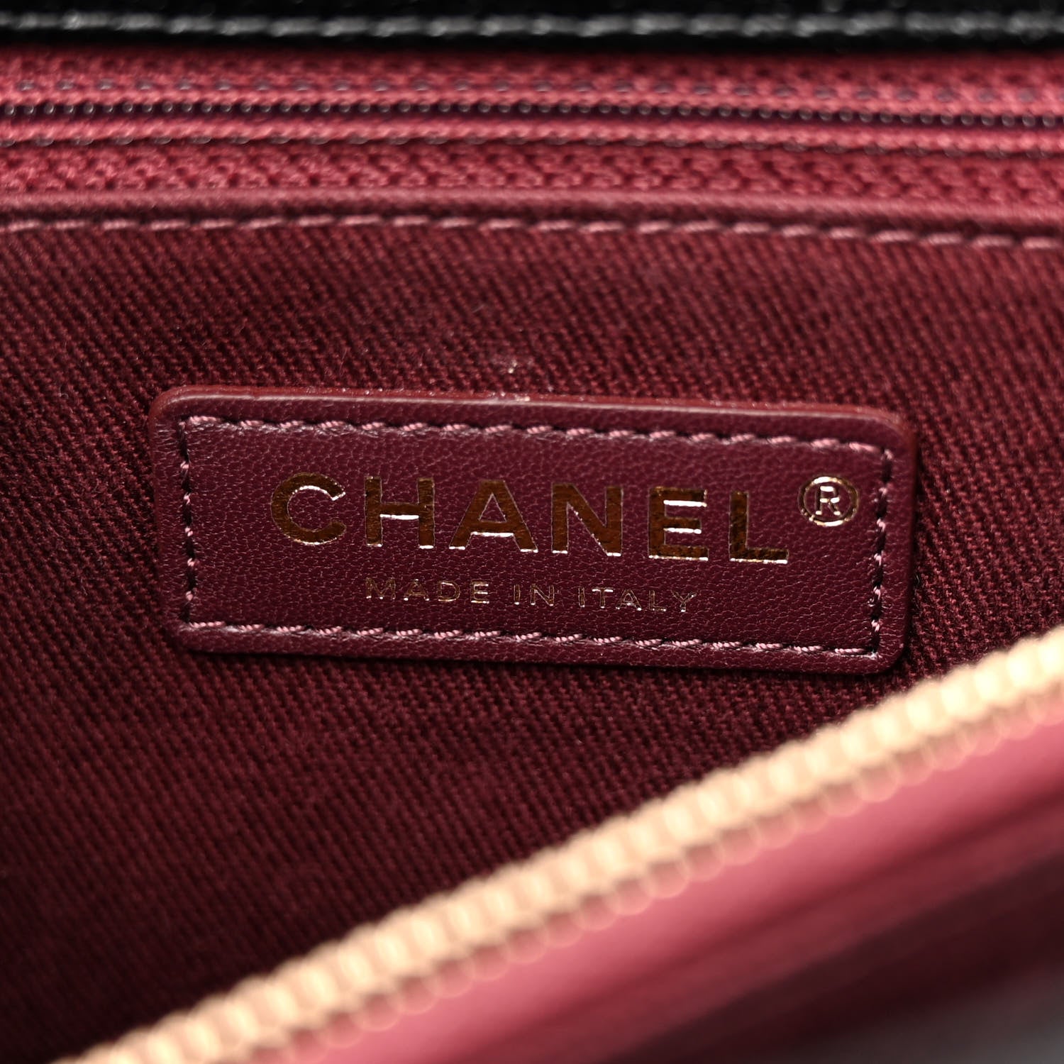 Chanel Caviar Chevron Quilted Small Coco Handle Flap Black 6 of 11