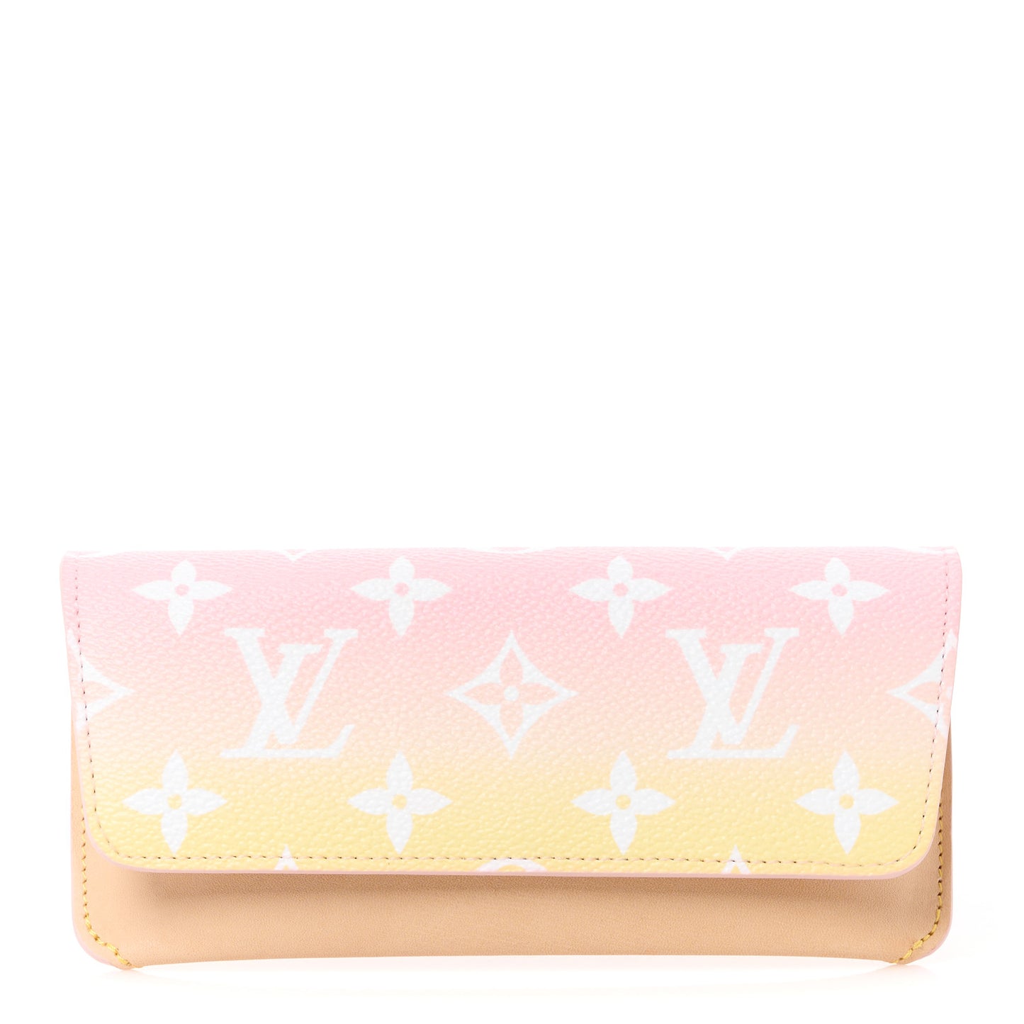 Monogram Giant By The Pool Woody Glasses Case Light Pink