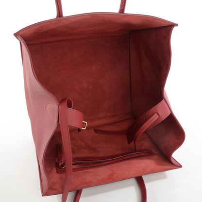 Celine Supple Calfskin Medium Phantom Luggage Red 5 of 8