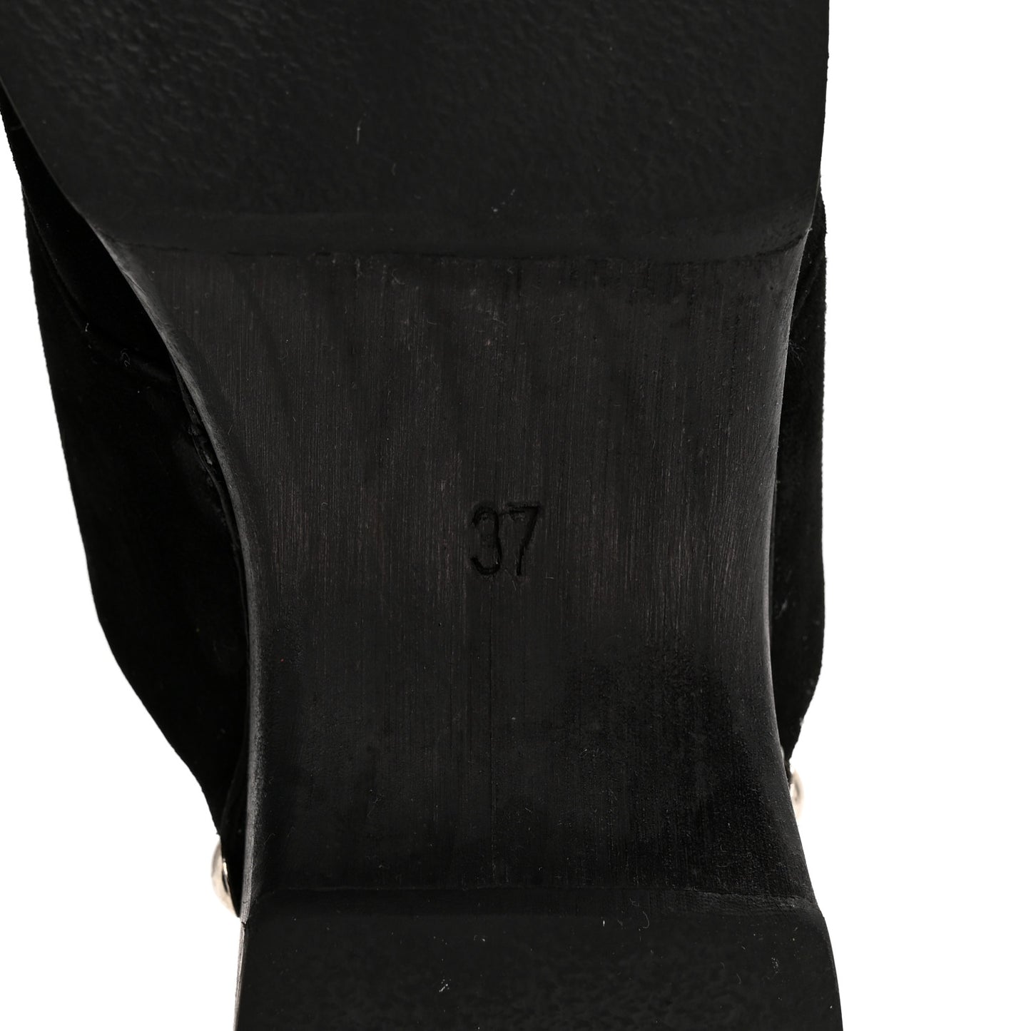 Suede CC Clogs 37 Black