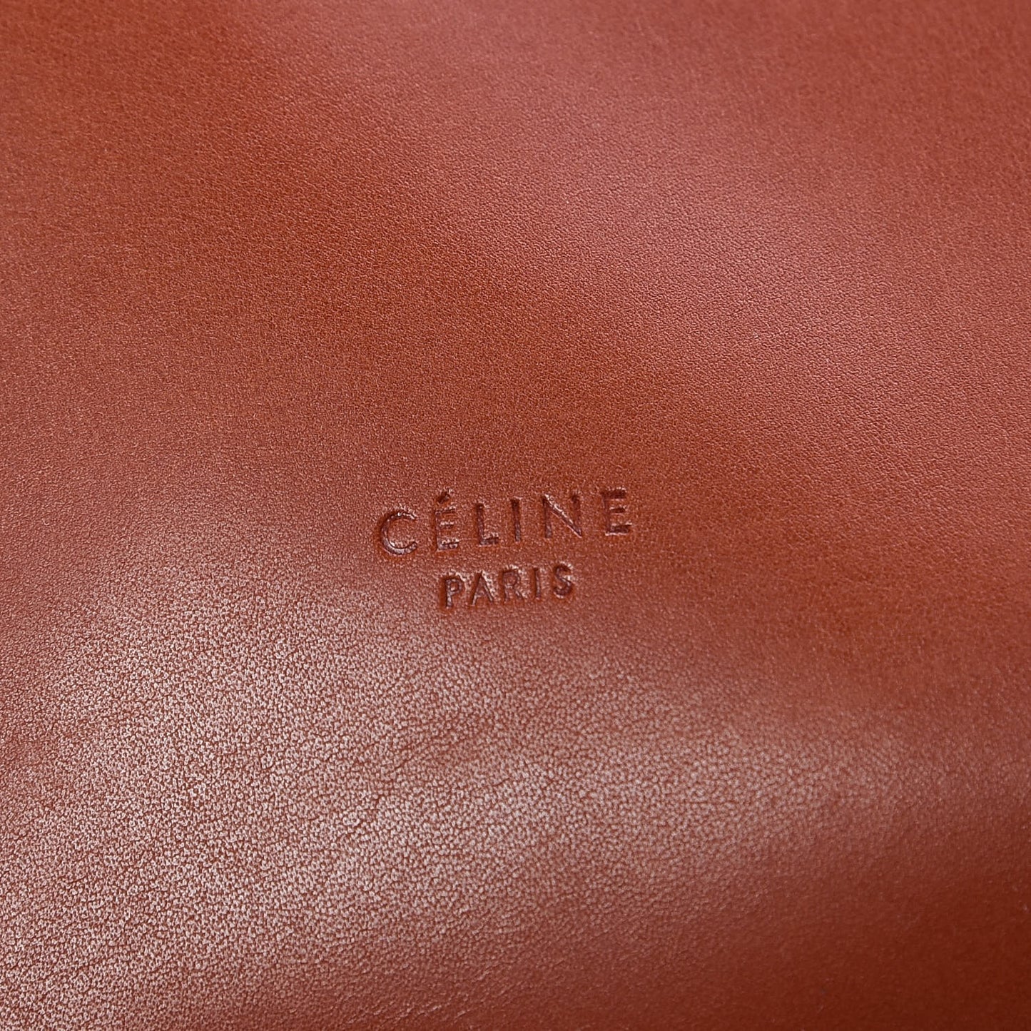 Natural Calfskin Large Holdall Shoulder Bag Brick