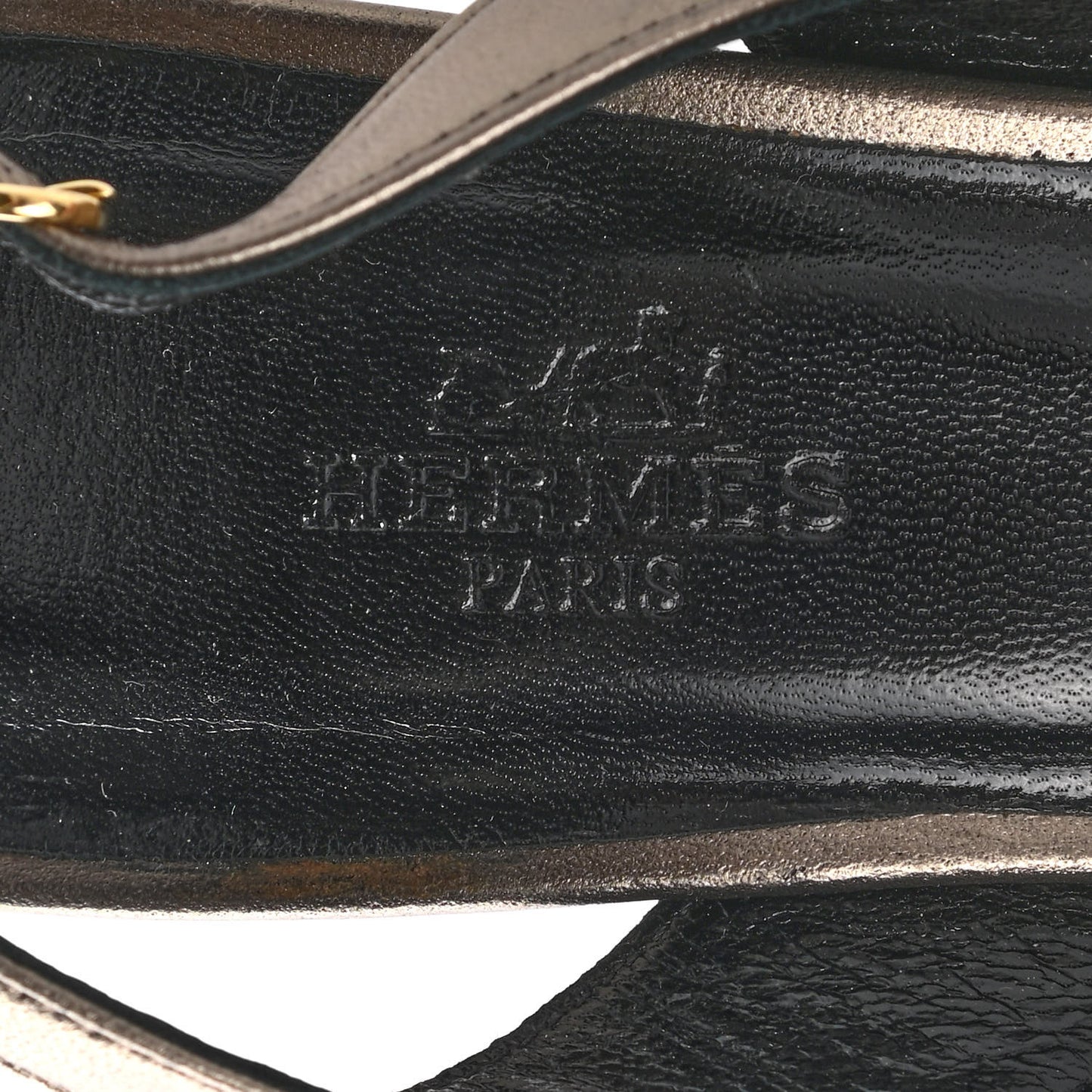 Metallic Nappa Night 70 Slingback Sandals 36 Mordore