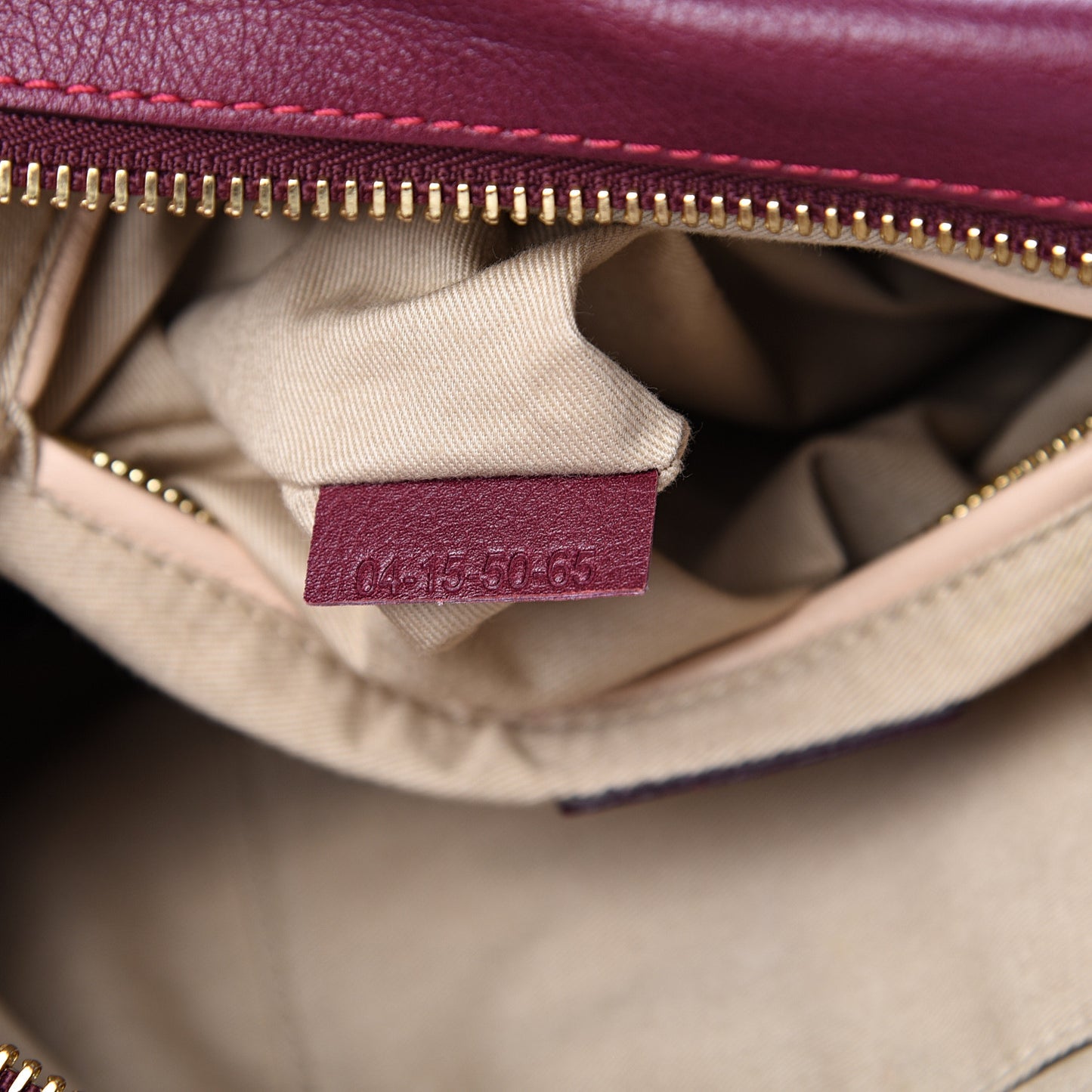 Calfskin Medium Paraty Wine Purple