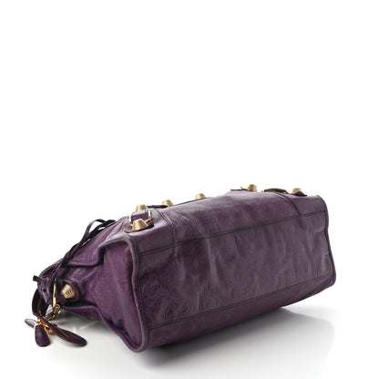 Balenciaga Agneau Giant 21 Gold Hardware City Raisin 4 of 10