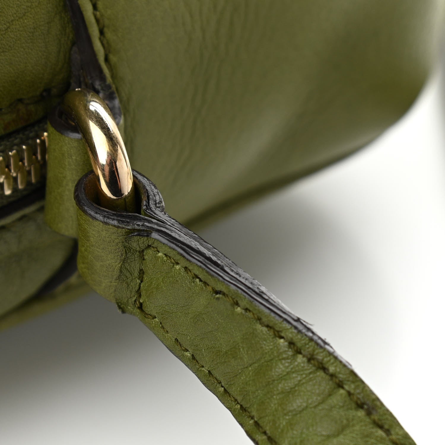 Gucci Pebbled Calfskin Small Soho Disco Bag Green 12 of 17