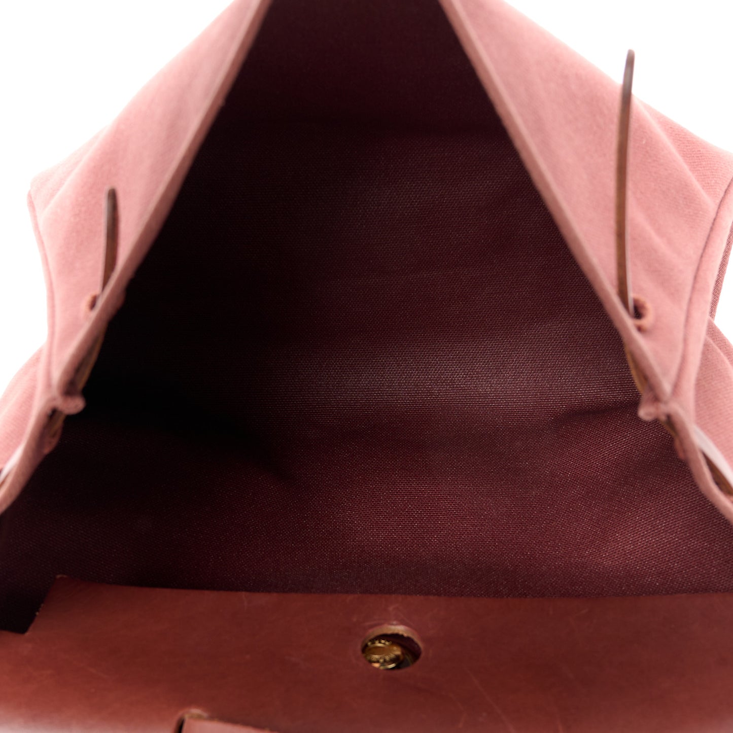 Toile Calfskin Herbag 39 GM Rouge H