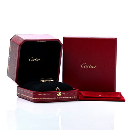 Cartier 18K Yellow Gold 3.5mm LOVE Wedding Band Ring 58 8.25 7 of 7