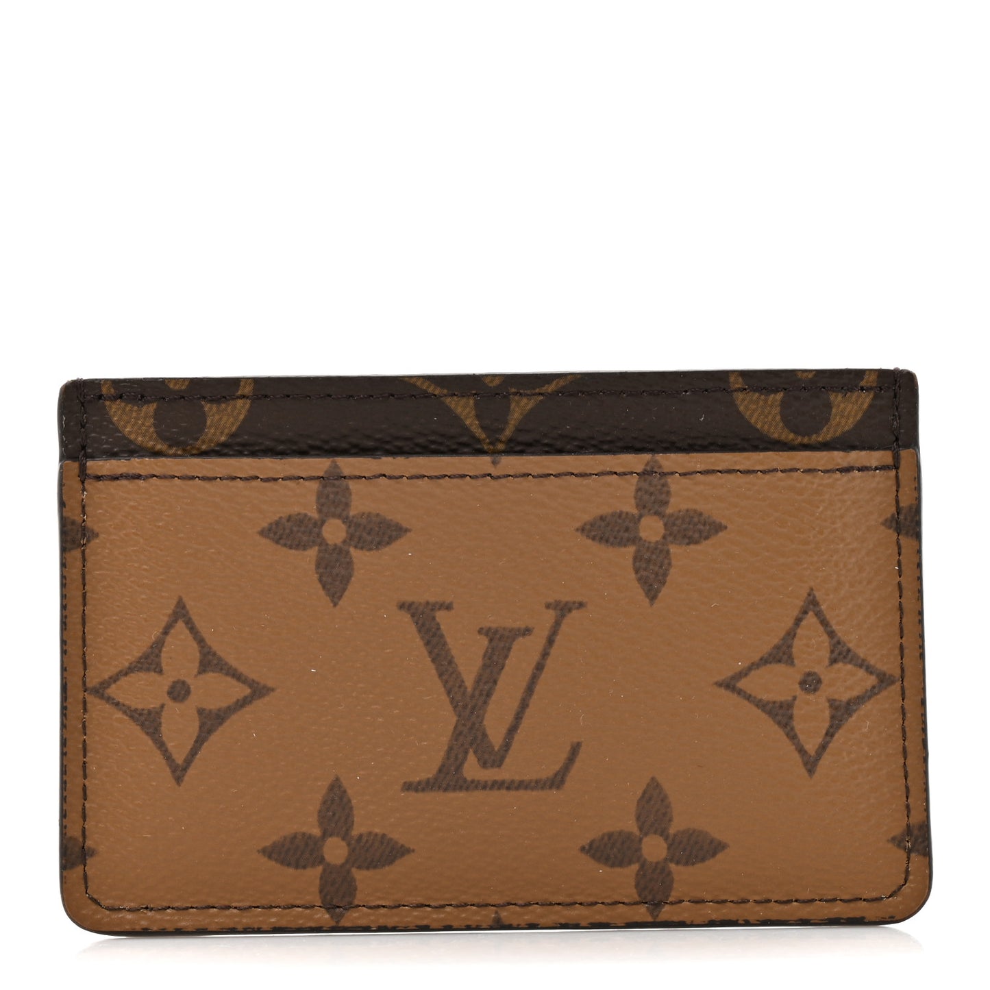 Reverse Monogram Card Holder