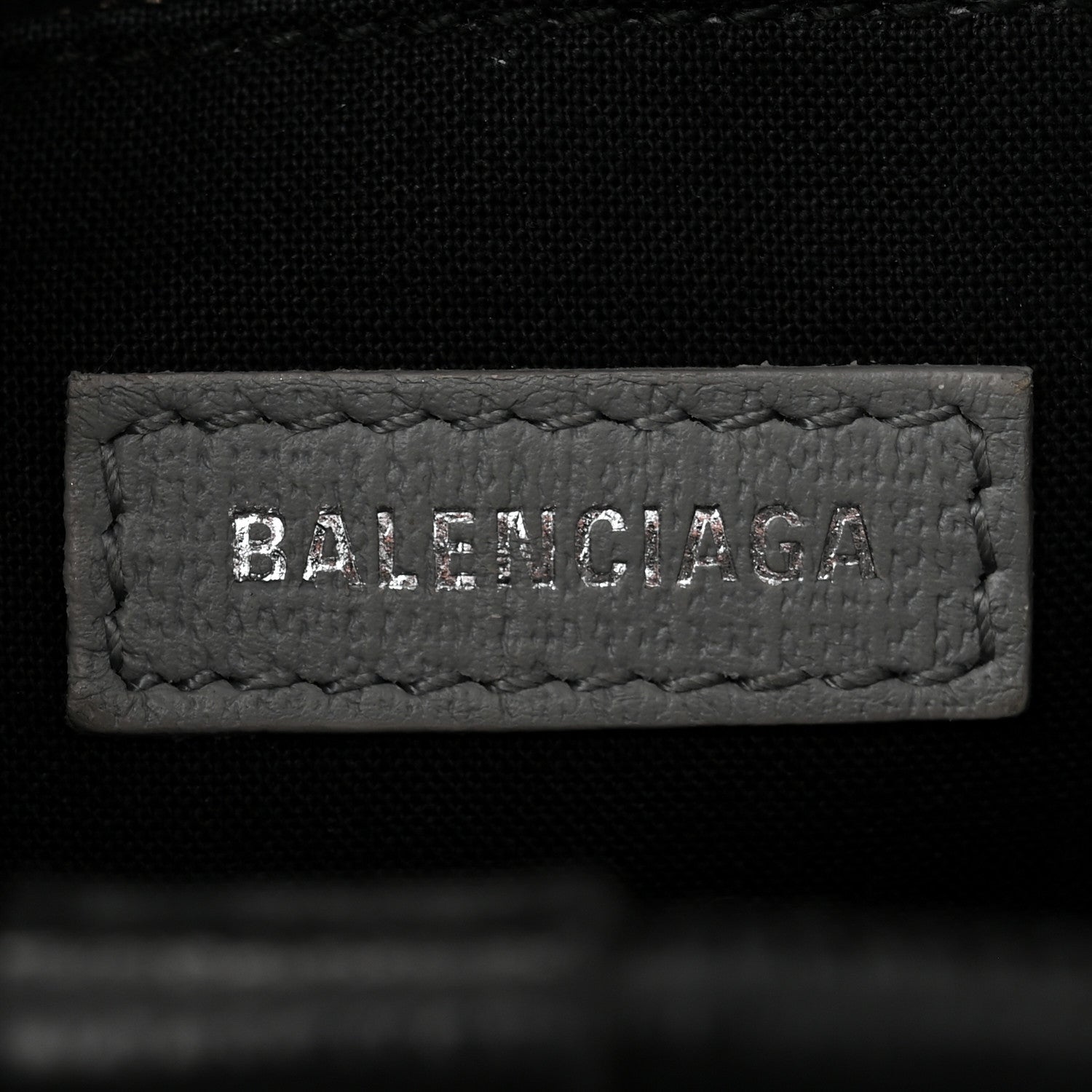 Balenciaga Calfskin Logo XXS Shopping Tote Gris Fossile 6 of 10