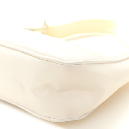 Prada Tessuto Nylon Mini Re-Edition 2000 Bag White 10 of 11