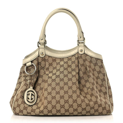 Gucci Monogram Medium Sukey Tote Off White 1 of 18