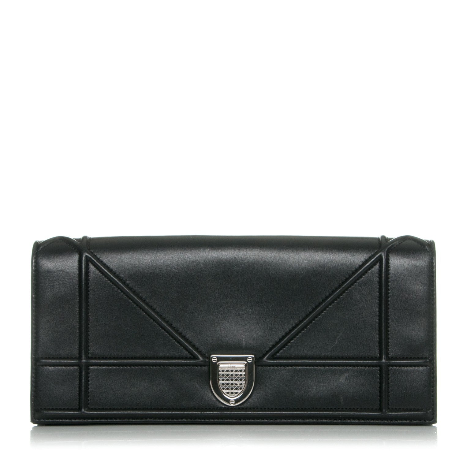 Christian Dior Lambskin Diorama Pochette Black 1 of 6