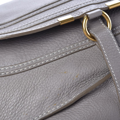 Chloe Calfskin Medium Marcie Satchel Cashmere Grey 8 of 9