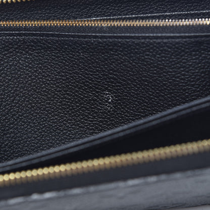Louis Vuitton Empreinte Zippy Wallet Black 10 of 10
