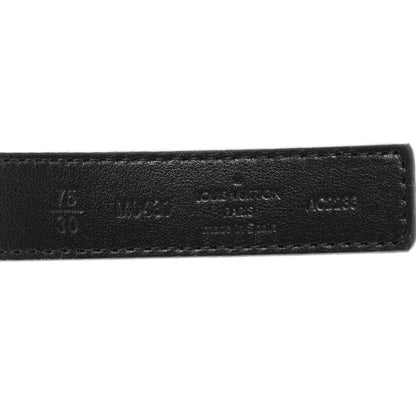 Louis Vuitton Calfskin Monogram 20mm LV Iconic Reversible Belt 75 30 Black 3 of 5