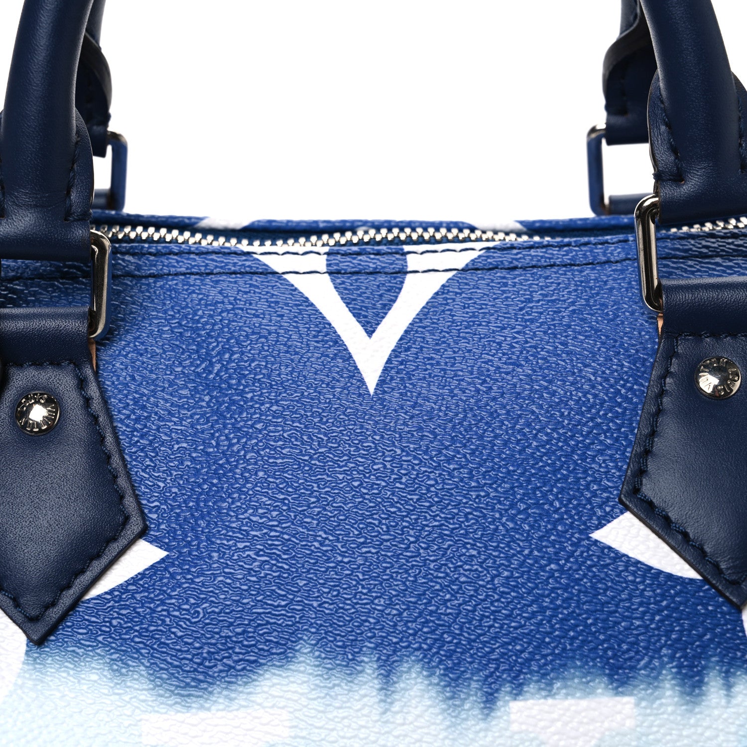 Louis Vuitton Monogram Escale Speedy Bandouliere 30 Blue 8 of 10