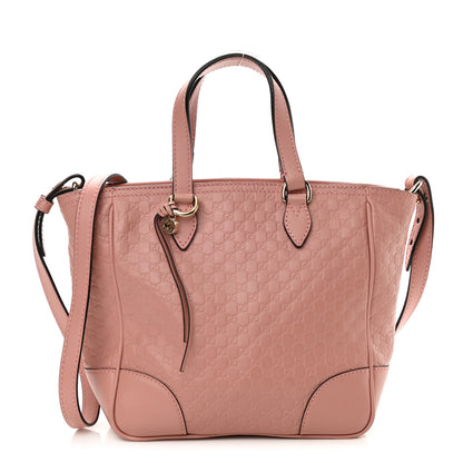 Gucci Microguccissima Small Bree Tote Soft Pink 1 of 8